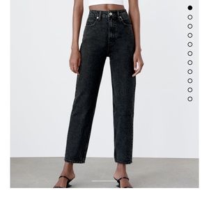 Black Mom Fit Jeans New